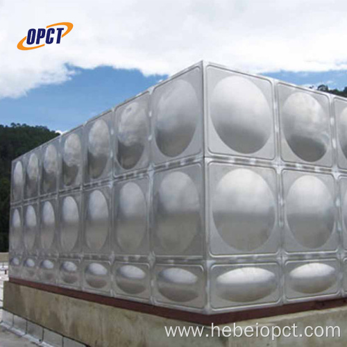 sus304 inox panel SS water tank
